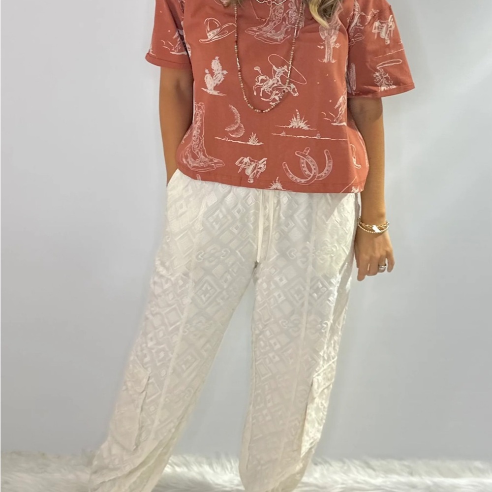 NWT Jaded Gypsy Diamond in the Rough Joggers - Picture 5 of 7